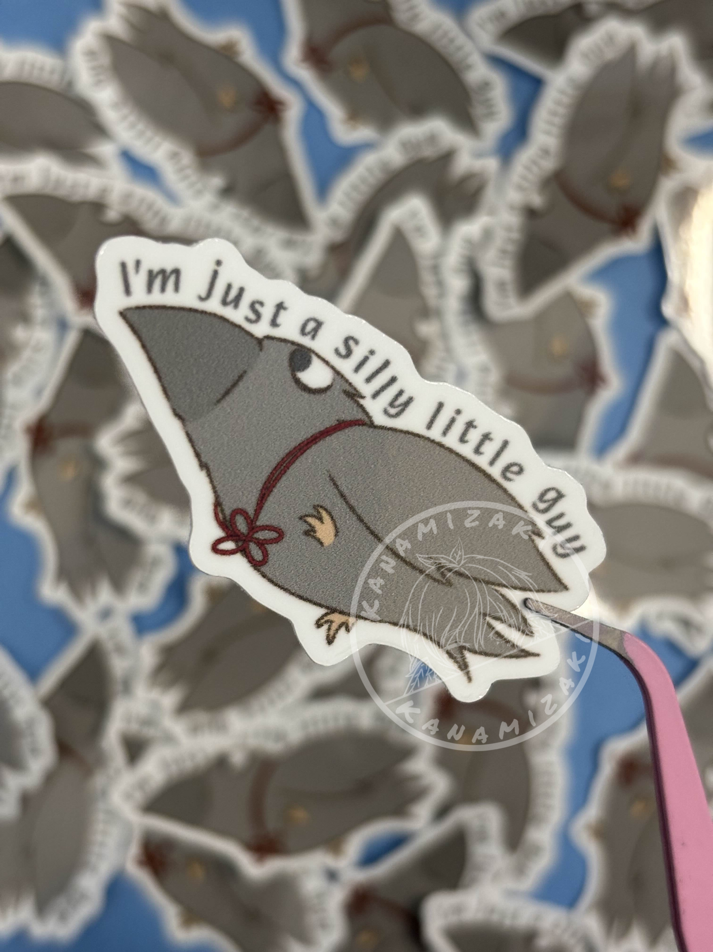 Little Guy Crow Sticker