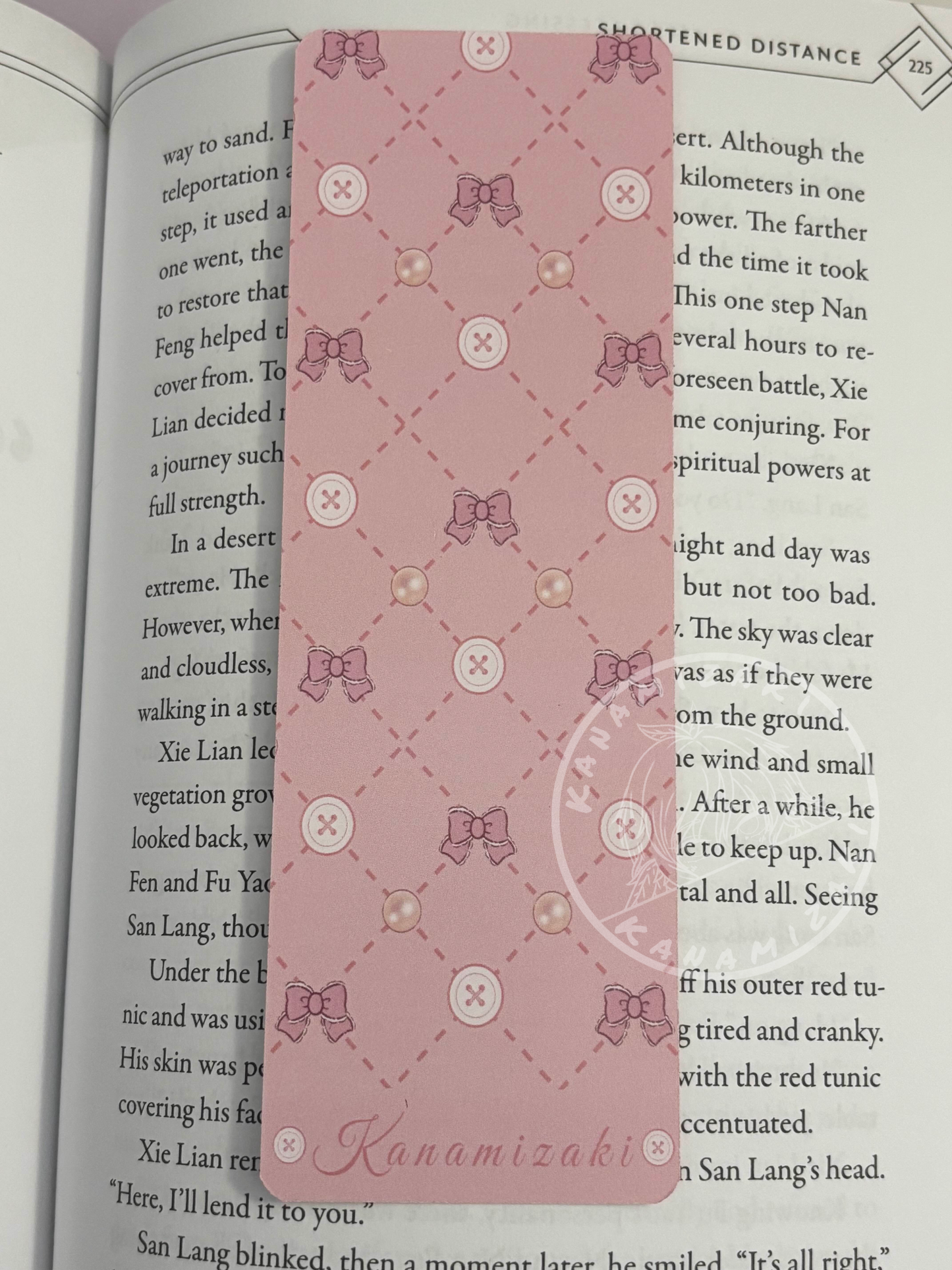 Lolita Pink Bookmark