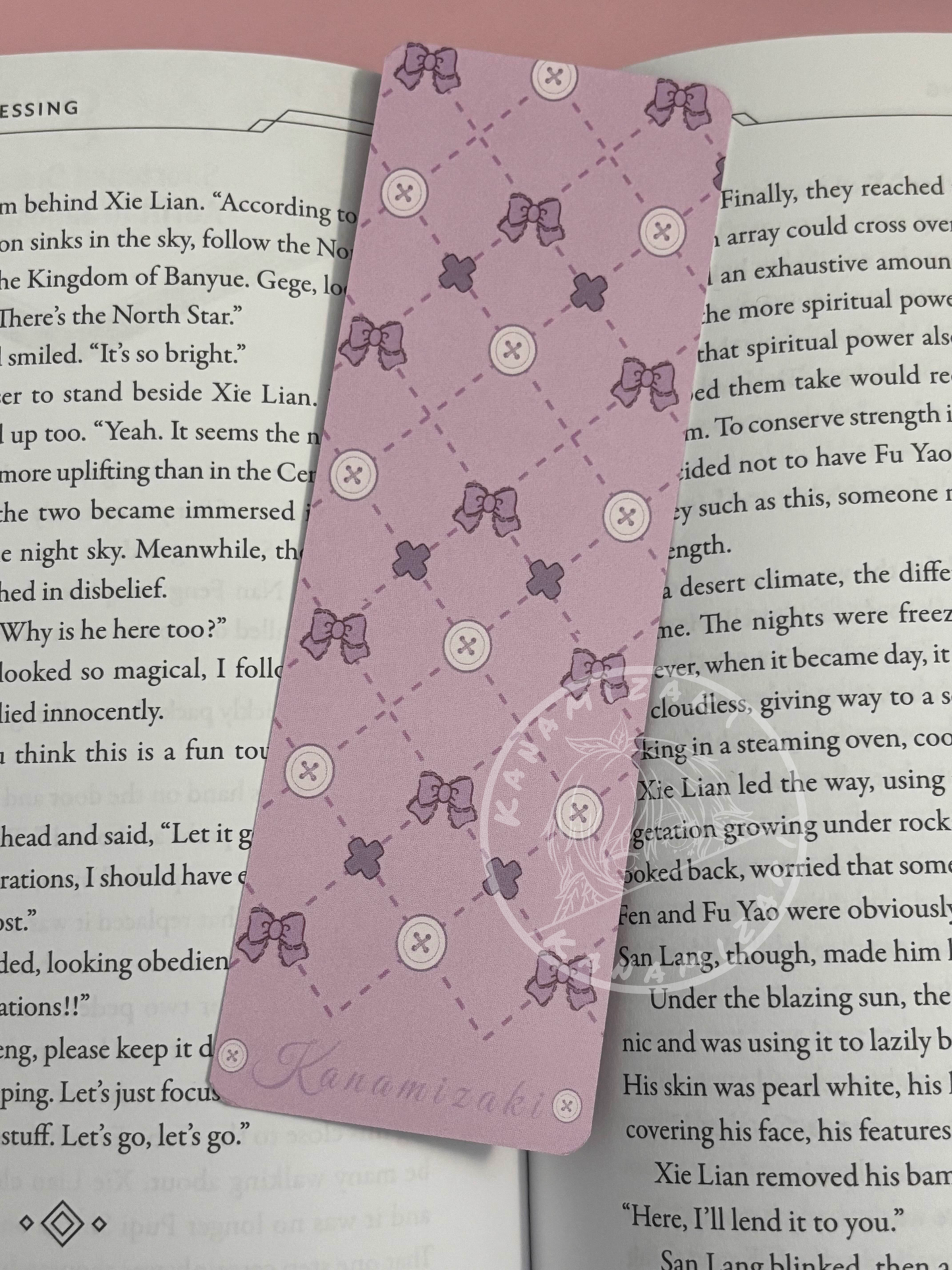 Lolita Purple Bookmark