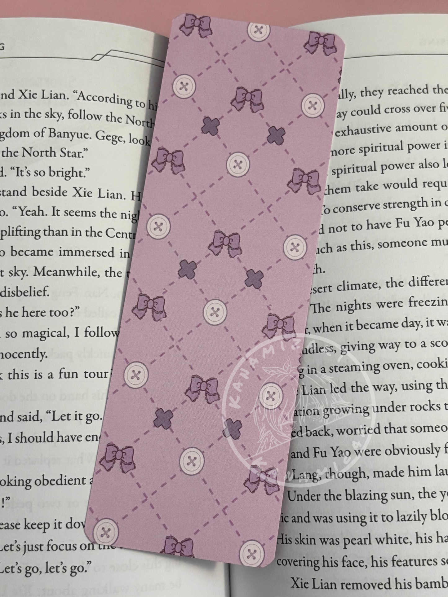 Lolita Purple Bookmark