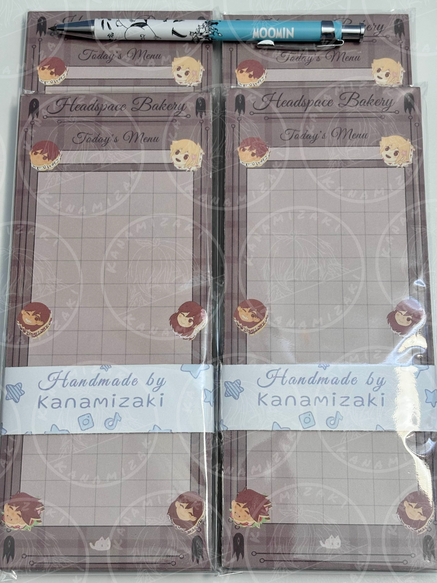 Headspace Bakery Notepad [Handmade] - B Grade